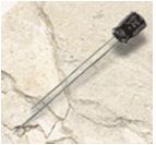 Super Mini Aluminum Electrolytic Capacitors, LSM Series Super Mini Size105℃ 1000 hours