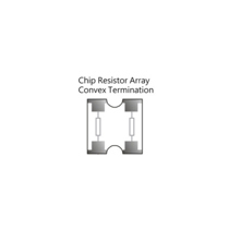 Anti-Sulfuration Thick Film Chip Resistor Array SA04Y, SA06Y Convex Type